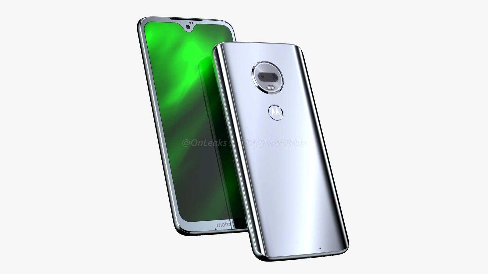 Motorola Moto G7 appare nel web in nuovi render stampa
