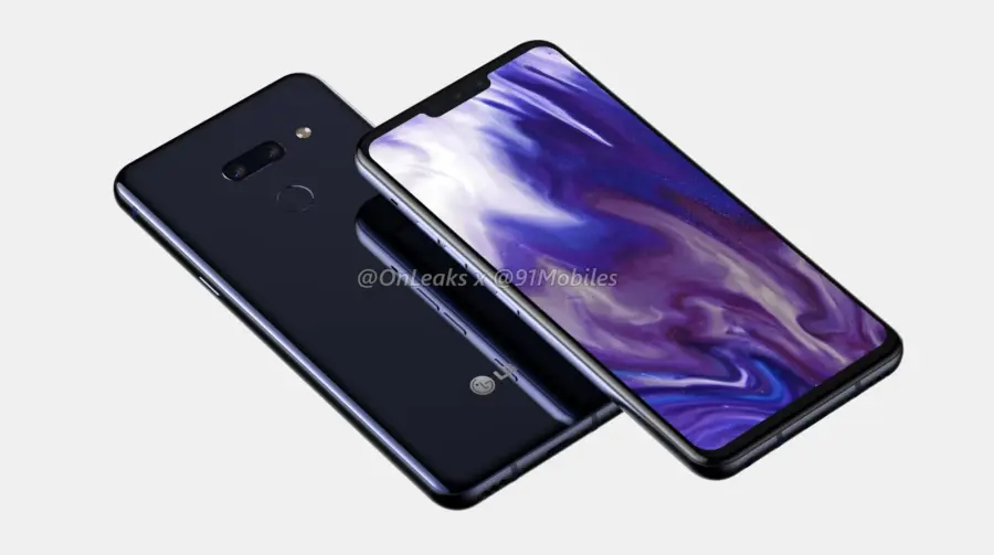 LG G8 appare nel web in nuovi ed interessanti render