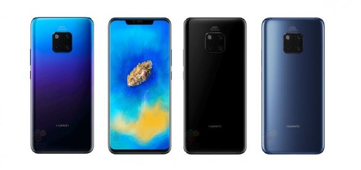 Huawei Mate 20 Pro- render 